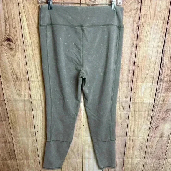 *Easel Mineral Wash Green/Gray Leggings Size M - Picture 4 of 4